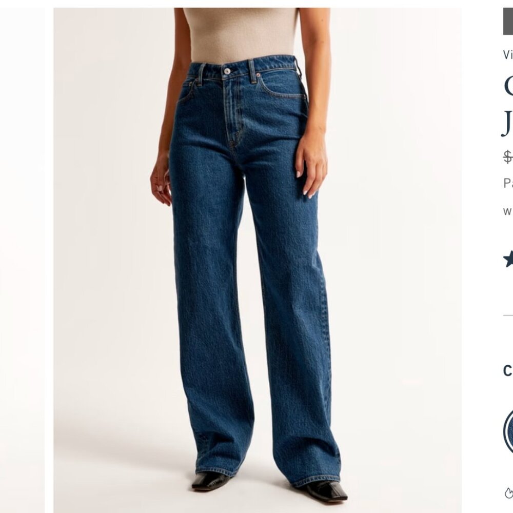 Curve Love High Rise 90s Relaxed Jean - Picture 2 of 6